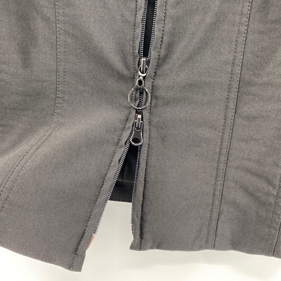 Snazzie Jacket Women's Small Petite Black Full Zip Long Sleeve Blazer Office - Picture 13 of 13